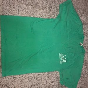 Alpha Delta Pi Emerald Green V Neck